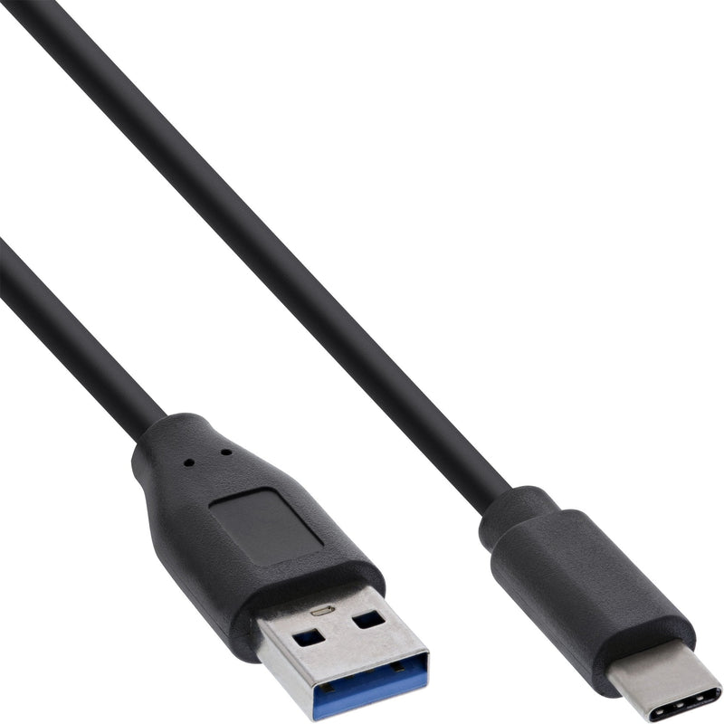 Inline Cable USB 3.2, Type-c Male a Male Black 0,5M