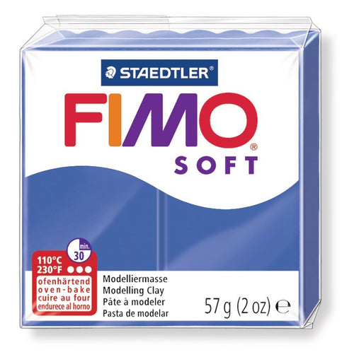 Fimo Mod.masse Fimo Soft Blue Glossy — image 1