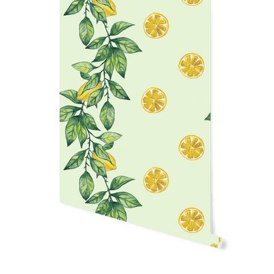 Lemon Branch eco wallpaper
