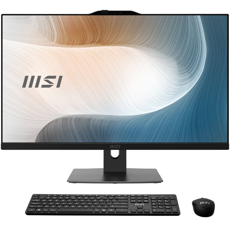 MSI Keyboard German - Modern AM242P 1M-1871AT All-in-one Black 23.8 (60,5CM) FHD Display, Intel Core 3 100U, 1