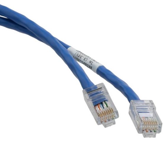 Panduit Netkey, CAT.6, 1M Network Cable U/UTP (UTP) Blue
