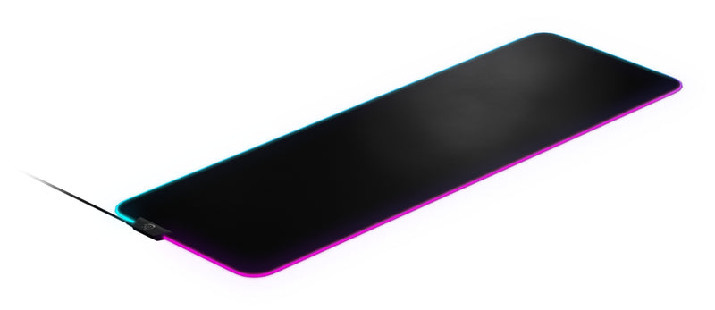 Steelseries Mouse Pad Prism Fabric - XL (63826) Steelseries Qck Prism Cloth Xl, Black Monótono, Fabric Caucho,