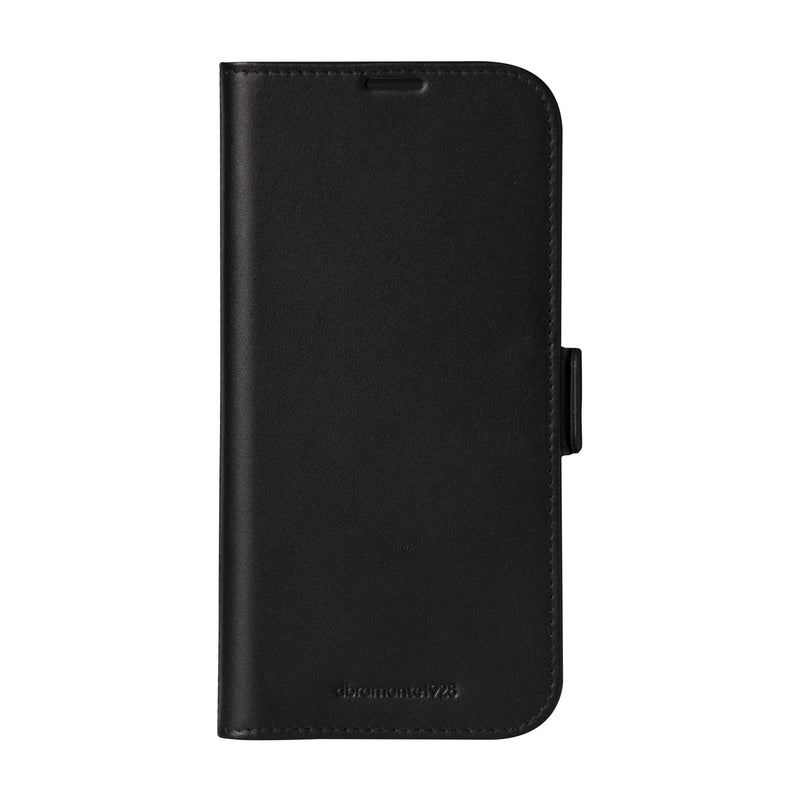 DBRAMANTE1928 Copenhagen Case With Cover Phone Mobile Phone Leather Grano Entero Black Apple Iphone 16 Pro Max