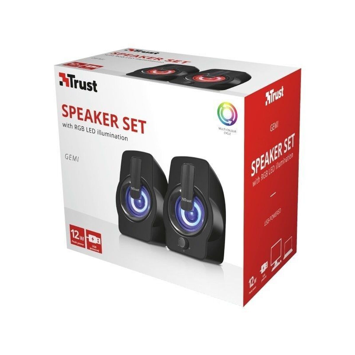 Trust Pc Speakers Trust Gemi Black 6 W 5 W 12 W