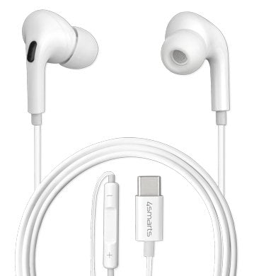 4SMARTS Headphones Active In-ear Stereo USB Type-c Basic White