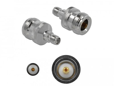 Delock Adapter N Female a Sma Female 10GHZ — image 1