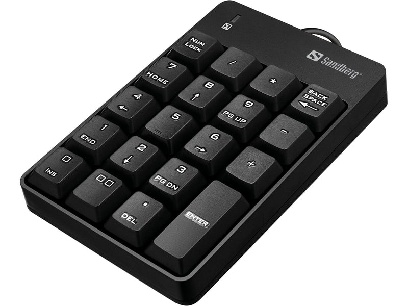 Sandberg Keyboard Numerico , Usb, Black
