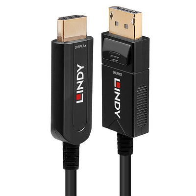 Lindy Cable DP 1.2A HDMI Cable 18G Fibre Optic H — image 1
