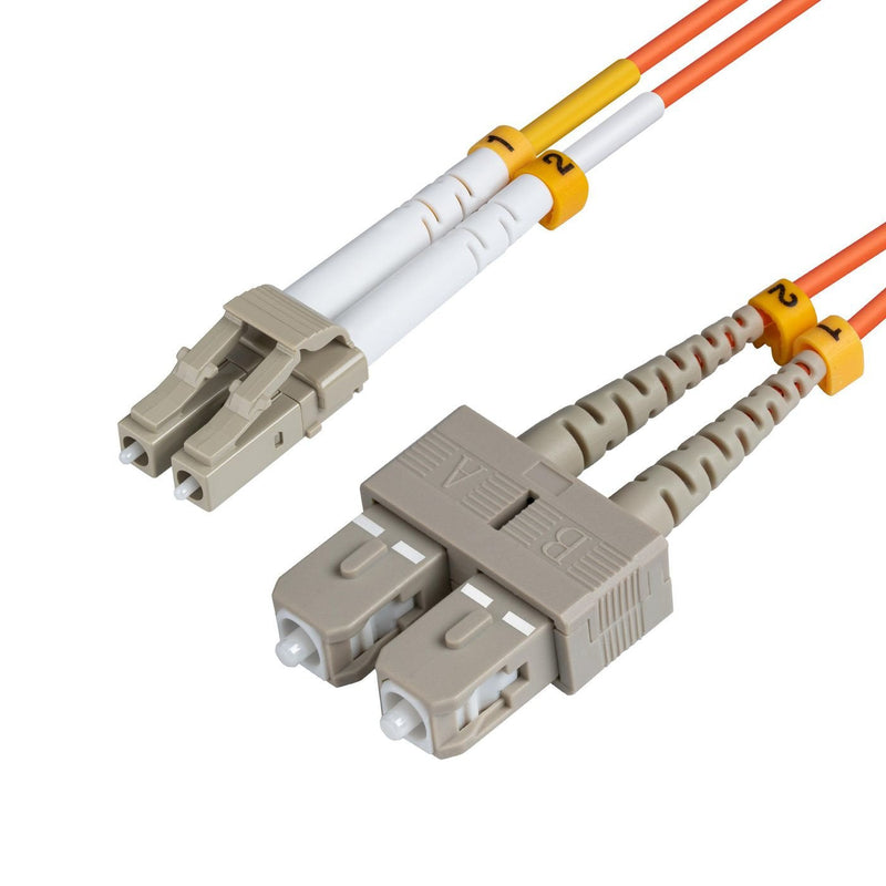Microconnect Lc/PC-sc/PC 2M Cable Fibre Optic Orange