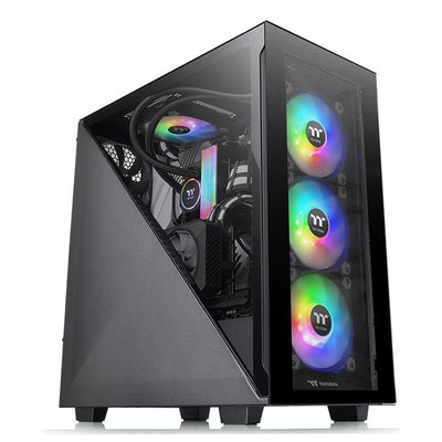 Thermaltake PC Case Divider 300 Tg Midi Tower Black Retail — image 1