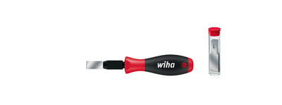 Wiha Set Of Raspadores Universales Softfinish Black/Red Includes 10 Cuchillas Spare Part 26920 — image 1