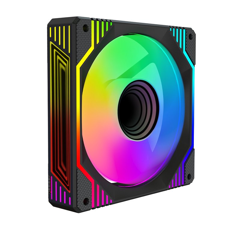 Fan Auxiliar XFC-120DRM ARGB Keepout 120MM/ ARGB/ Black