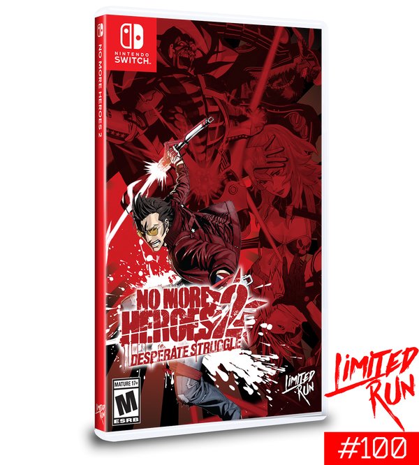 Set No More Heroes 2 - Desperate Struggle (limited Run 100) Importación Tch Switch