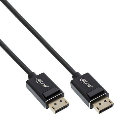 Inline DisplayPort 2.0 Cable 8K4K Uhbr, Black - 2M — image 1
