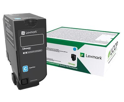 Lexmark Cs/Cx 827 Cartridge Toner Cyan Retornable — image 1