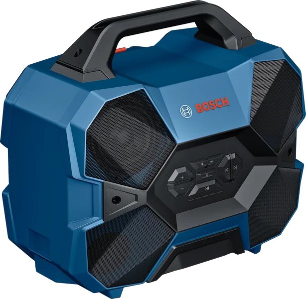Bosch Professional Gpb 18V-6 C Professional, Speaker Blue/Black Bluetooth, IP54, USB-C 06014A6000