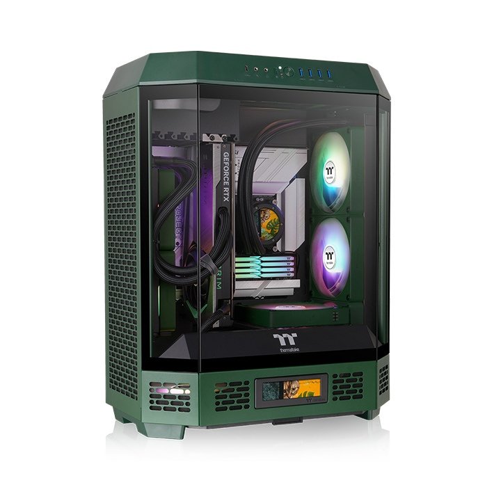 Thermaltake Boxes PC CA-1Z1-00MCWN-00 Green Oscuro