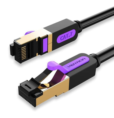 Vention Network Cable RJ45 SFTP Icdbg CAT.7 1.5M Black — image 1