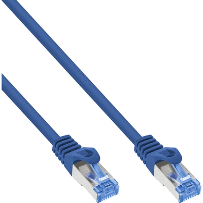 Inline® Patch Cable CAT.6A, S/FTP, Tpe (lszh), Cca, Blue, 5M — image 1