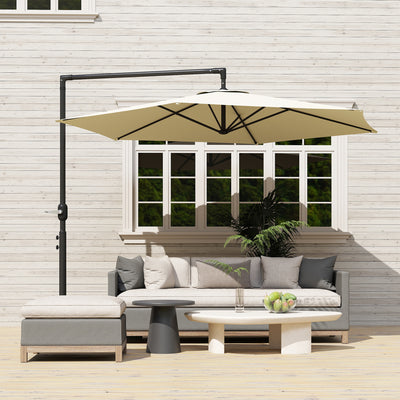 Offset Patio Umbrella With Crank