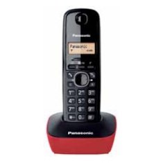 Panasonic Phone Wireless KX-TG1611 Black And Red — image 1