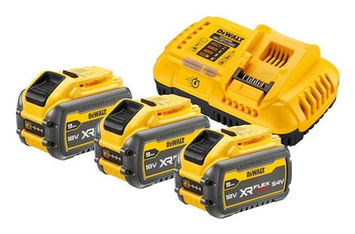 Dewalt Charger DCB118X3-QW 3X 54V Akku-starter-set — image 1