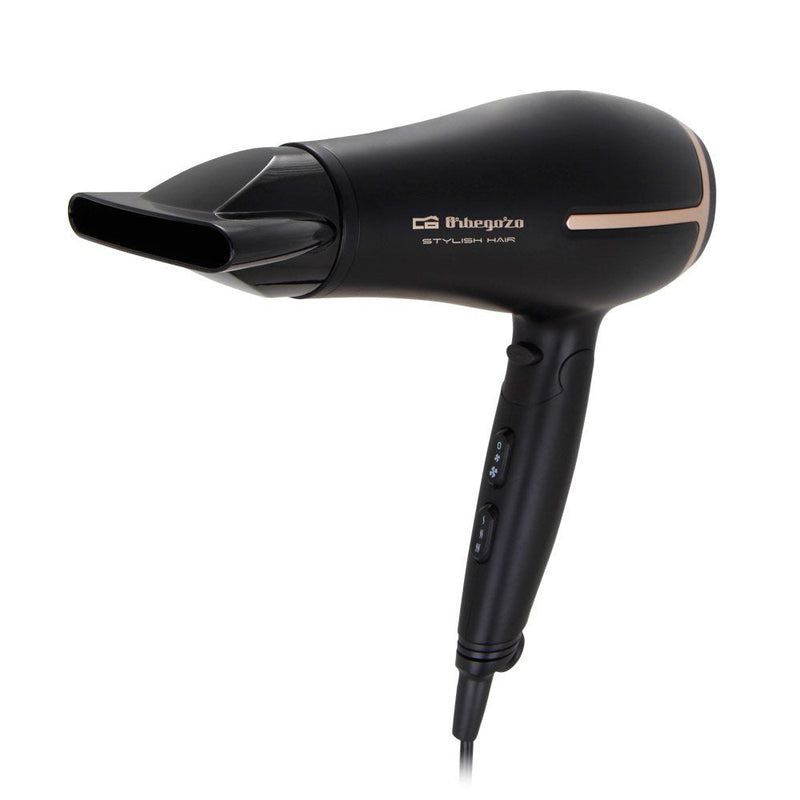 Orbegozo Hair Dryer Foldable Professional - Power And Comodidad Design Compacto - 3 Niveles Temperatura - 2