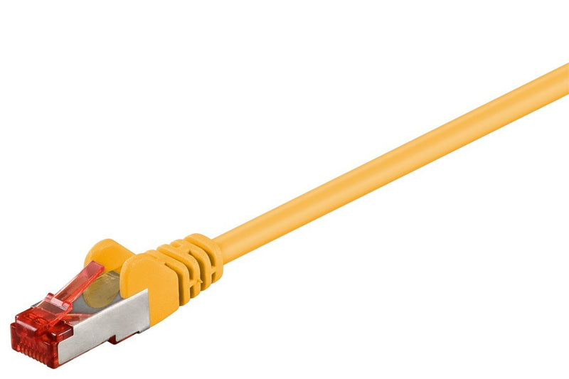 Goobay 68301 Network Cable Yellow 2M CAT.6 S/FTP (s-STP)