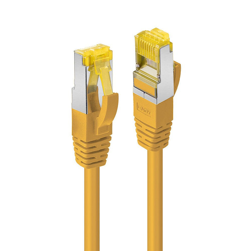 Lindy Cable Network CAT.6A RJ45 S FTP CAT.7 Lszh Cable Yellow 5M