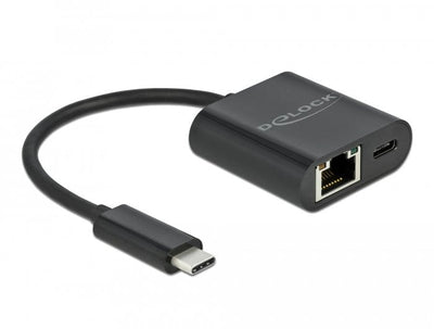 Delock Adapter USB Type-c - Gigabit LAN 10/100/1000Mbps — image 1