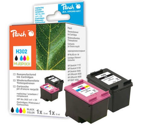 Peach Ink Black + Colour PI300-657 302