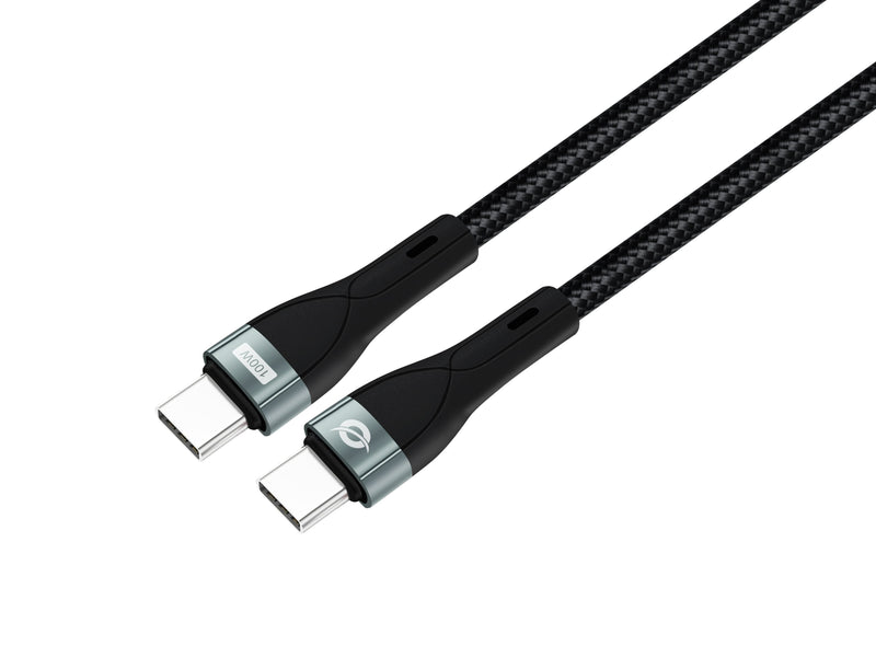 Conceptronic USB Cable -c Male a USB-C Male 2M PD 3.0 100W 20V 5A 480Mbps E-mark