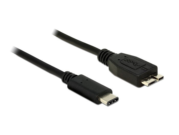 Delock Cable USB 3.1 -c - Micro B M/M 1.00M Black