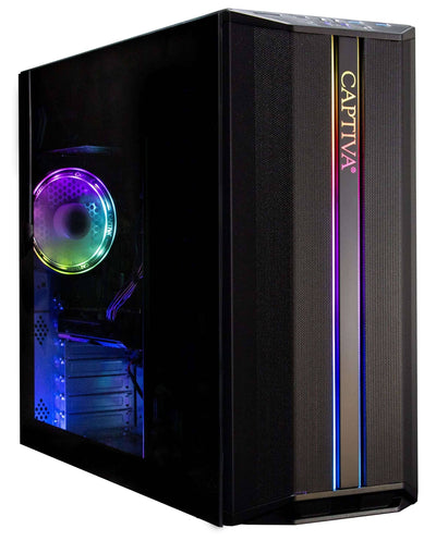 Captiva Advanced Gaming PC R92-706 AMD Ryzen 5 5500, 16GB Ram, 500GB SSD, GeForce Rtx 5060 (8GB GDDR7), Window — image 1