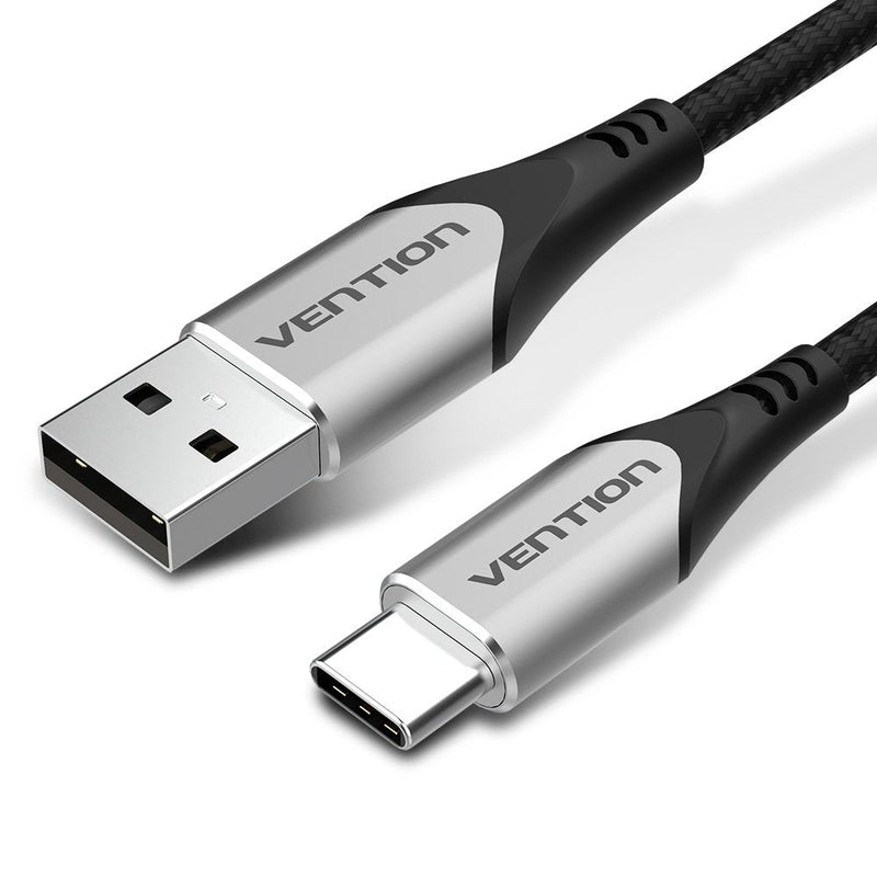 Vention USB Cable 2.0 Type-c Codhh USB Male USB Type-c Male 2M Grey