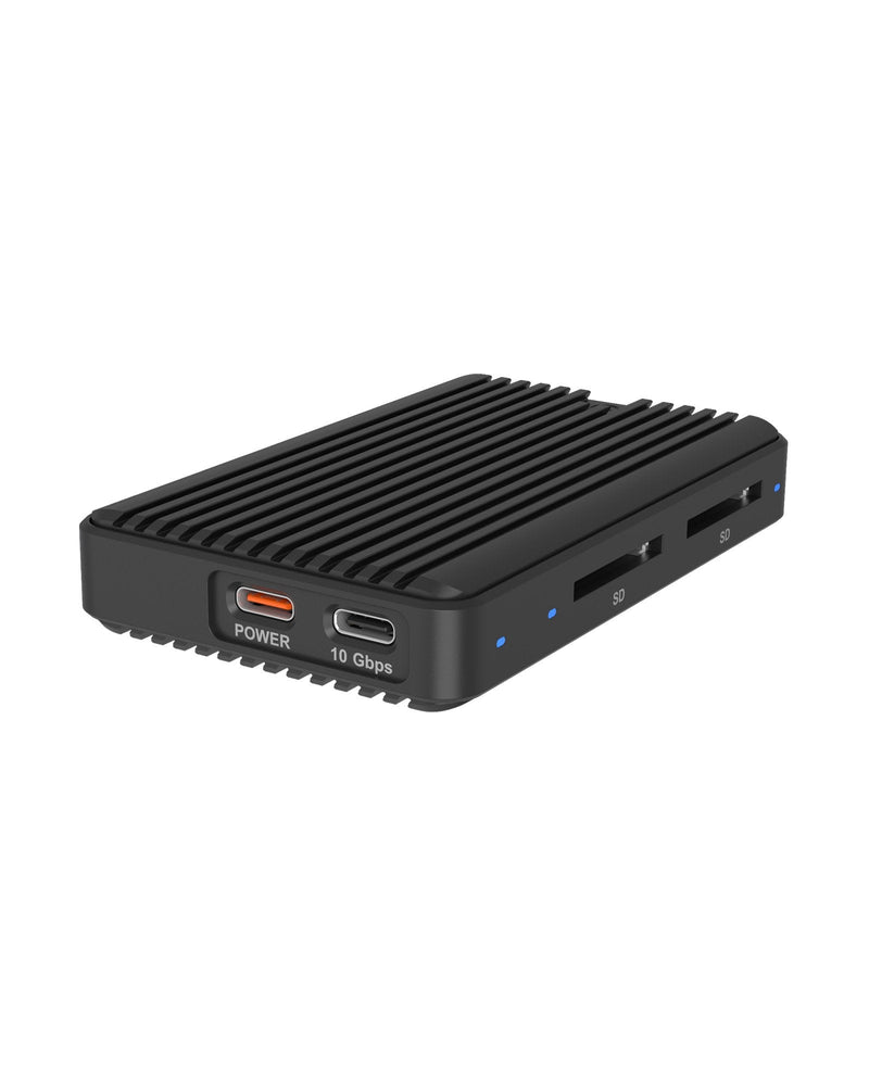 Icy Box Box IB-CR602M-C31 SSD M.2 NVMe SATA With Card Reader 2X SD 4.0