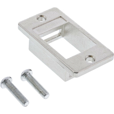 Inline Stand Módulo Keystone Snap-in, Single Metal Superficies Planas — image 1