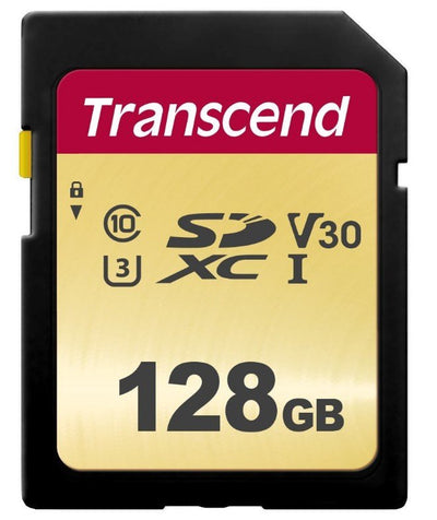 Transcend 128GB Uhs-i U3 SD Memory Flash Sdxc Clase 10 — image 1