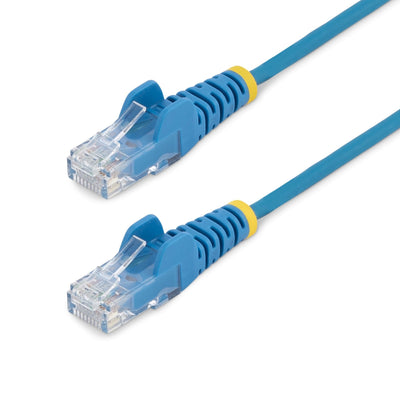 StarTech.com Cable CAT.6 1M - Slim - With Connectors RJ45 Without Enganches - Blue 1M, CAT.6, U/UTP (UTP), RJ- — image 1