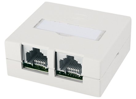 Telegärtner J00023A0056 Socket Power RJ-45 White