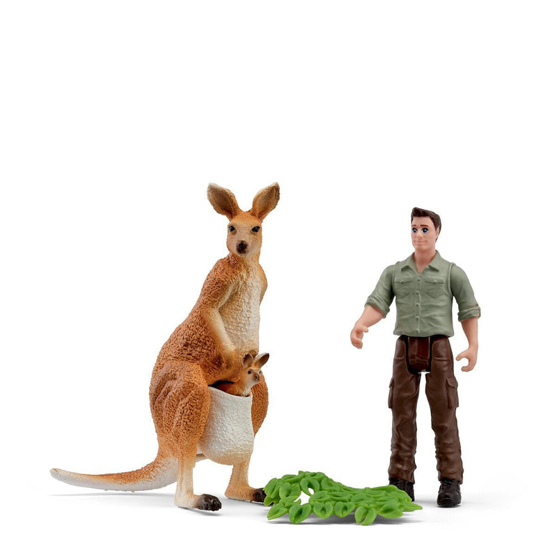 Schleich Pocket Set! Känguru-tour With Dem Ranger 81540