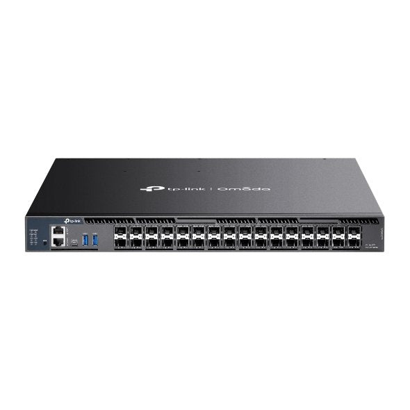 Omada 26-PORT 10G Stackable L3 Managed Aggregation Switch With 6 25G Slots