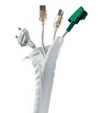 Hagor Ks Self Wrap, Ø 19MM, Guía Cable White 5 Metres 4250058588302.0