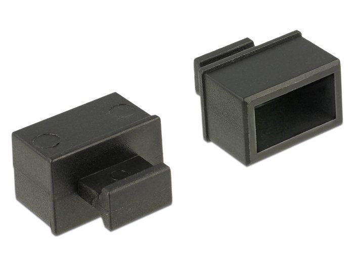 Delock Cover Contra Polvo Slot Sfp With Agarre. 10 Pieces Black