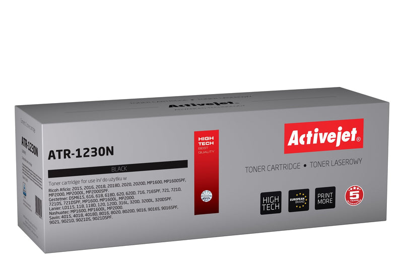 Activejet Toner ATR-1230N (reemplazo Ricoh 1230D 885094 - Supreme - 9.000 Páginas - Black