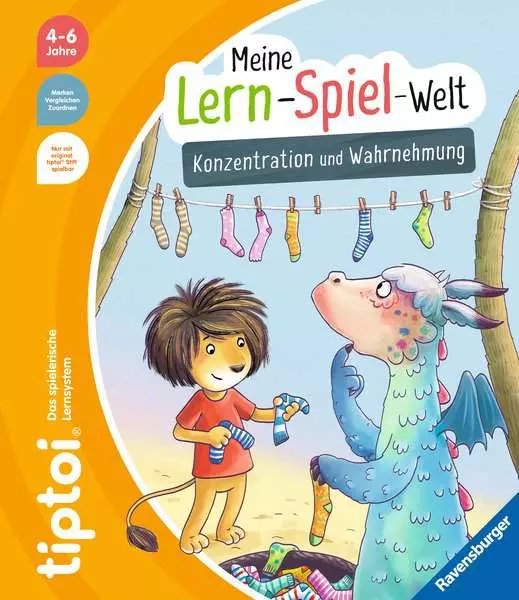 Ravensburger Tiptoi Mi Mundo Juegos Aprendizaje: Concentración And Percepción, Book Aprendizaje 49281
