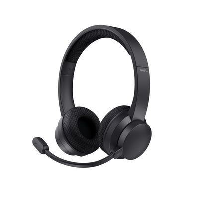 Trust Headphones Inalámbricos Ayda Enc With Microphone Black — image 1
