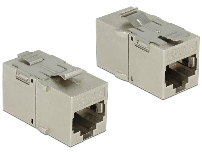 Delock Keystone Module RJ45 Jack RJ45 Jack CAT.6A Metal