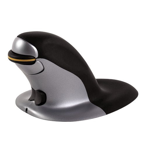 Fellowes Mouse Ergonomico Vertical Wireless Penguin, Size L