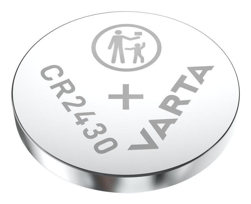 Varta Battery Button Lithium Coin CR2430, Battery 4 Pieces 06430101404